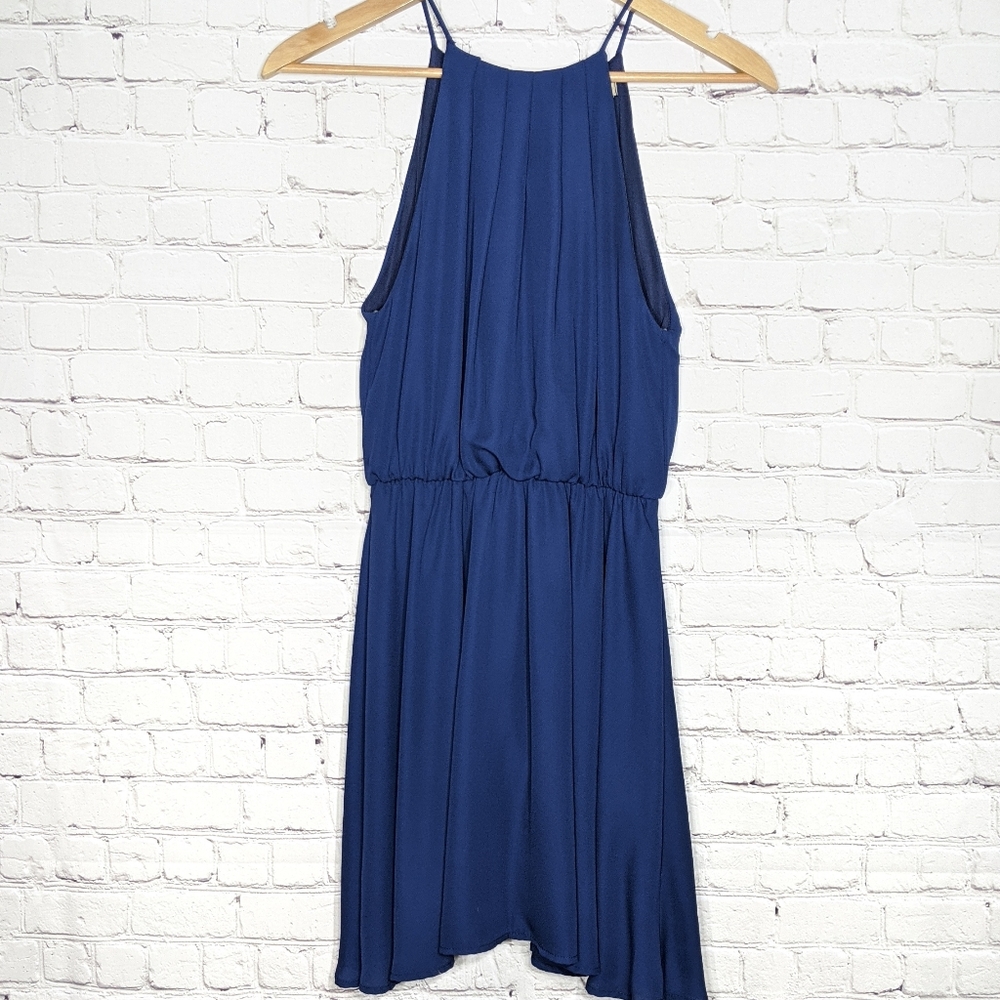 Pixi  & Ivy Navy Blue Sleeveless Dress Medium
